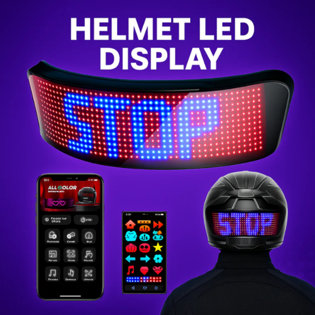 Pantalla para Casco LED RIDER
