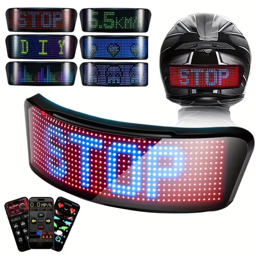 Pantalla para Casco LED RIDER